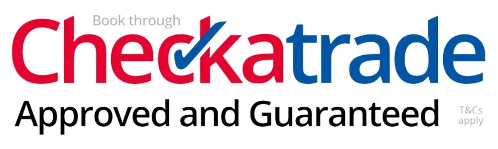 Checkatrade approved and guaranteed logo